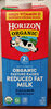 Organic Reduced Fat Milk - Product