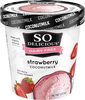 Simply strawberry coconutmilk non-dairy frozen dessert - Producto