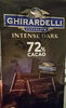 72% cacao twilight delight intense dark chocolate - Producte
