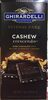 Dark chocolate with sea salt & roasted cashews - Product