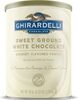 Chocolate sweet ground white chocolate flavor beverage mix - Product