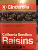 California Seedless Raisins - Product