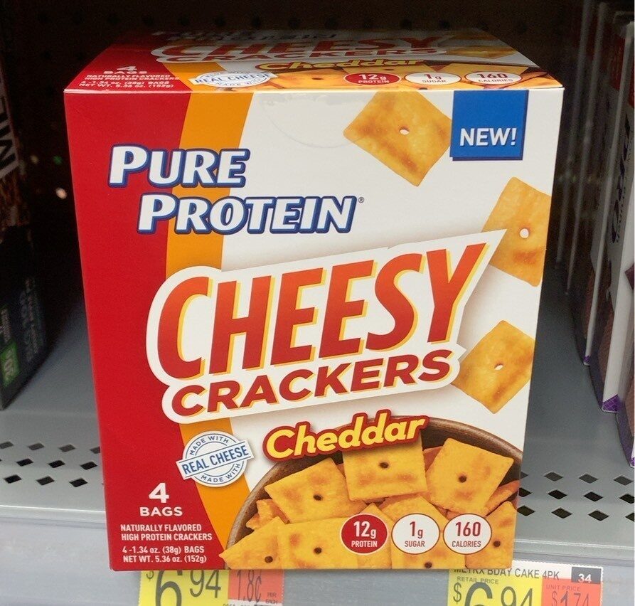 Cheesy Crackers - Product