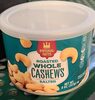 Roasted Whole Cashews - Salted - Product