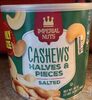 Cashews Halves and Pieces Salted - Product