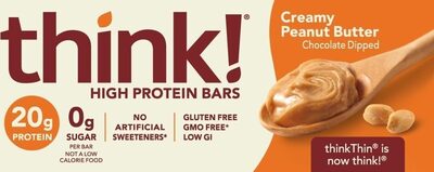 Creamy peanut butter high protein bars - Produkt - en