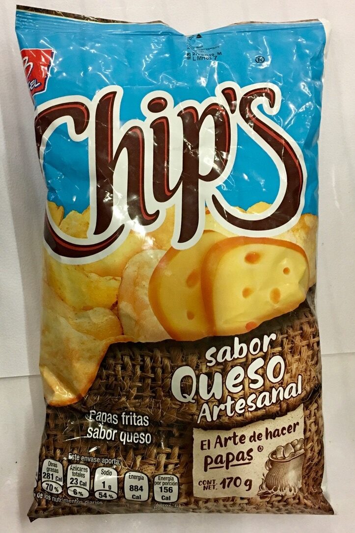 Chips sabor queso artesanal - Product - es
