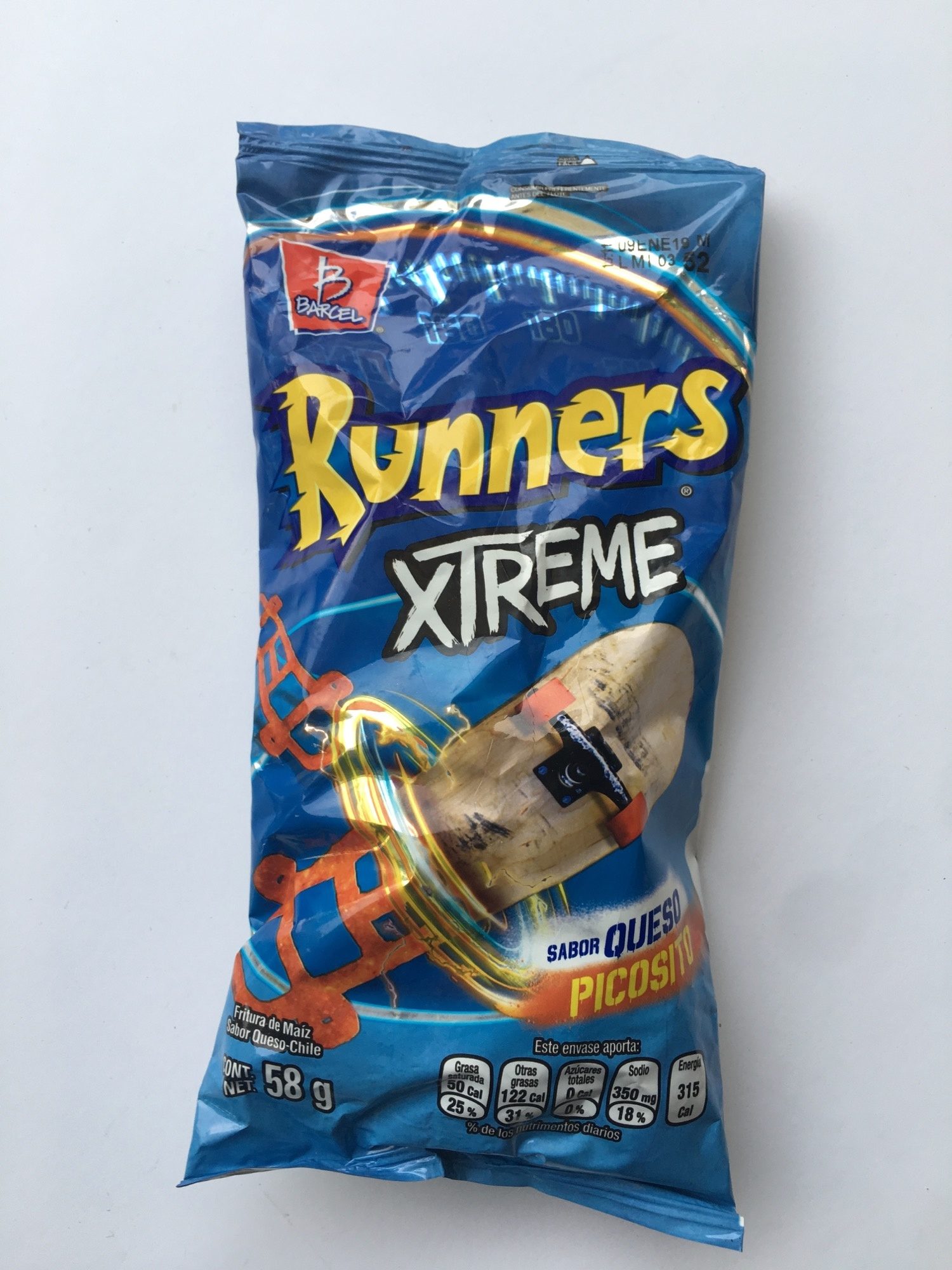 Runners Extreme Queso Barcel - Producto