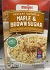 Meijer Maple & Brown Sugar Oatmeal - Product