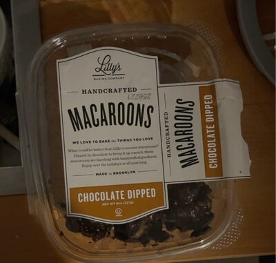 Macaroons Chocolate Dipped - Producto - en