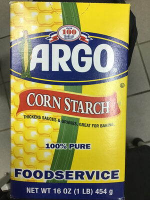 100% Pure Corn Starch - Product