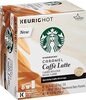 Caramel caffe latte specialty coffee beverage k-cups box - Product