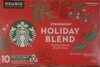 Starbucks holiday blend coffee - Produit