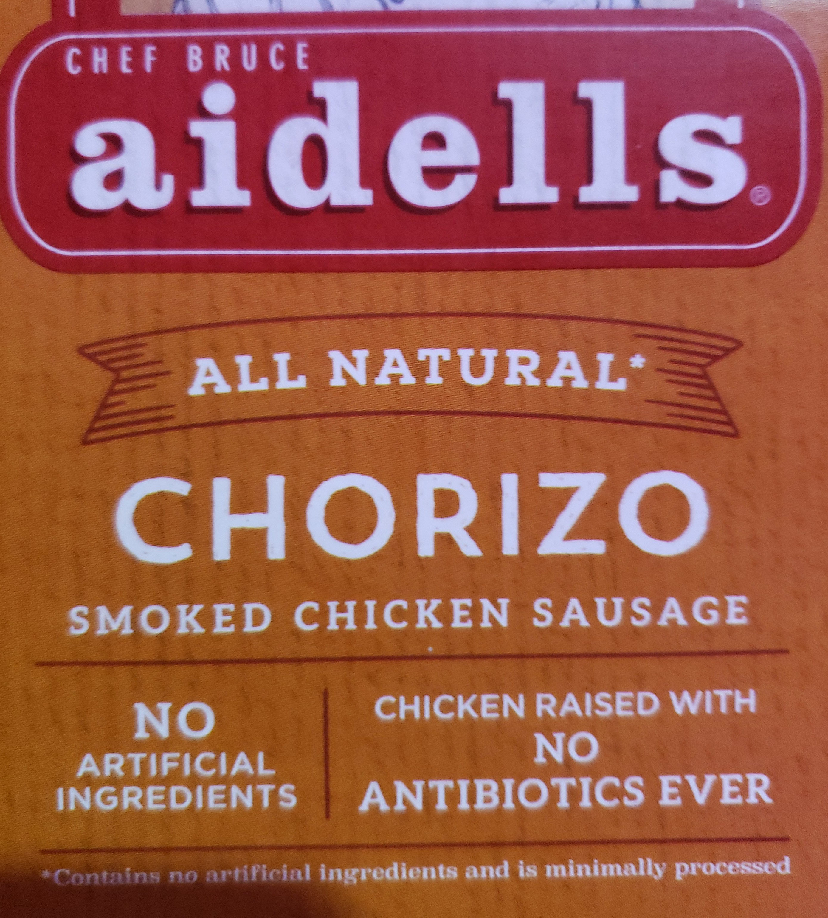 Chorizo Smoked Chicken Sausage - Product