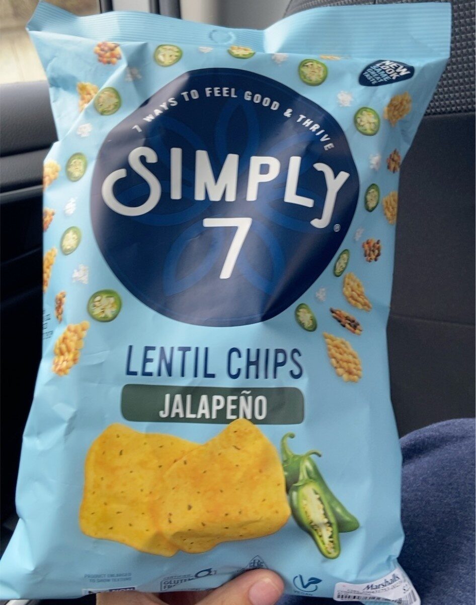 Simply lentil chips gluten free jalapeno - Product