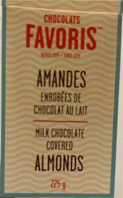 Amandes enrobées de chocolat - Produit