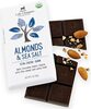 Organic Extra-Dark Chocolate, Almonds & Sea Salt - Product