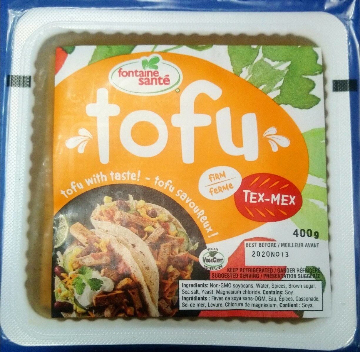 Tofu tex-mex - Produit