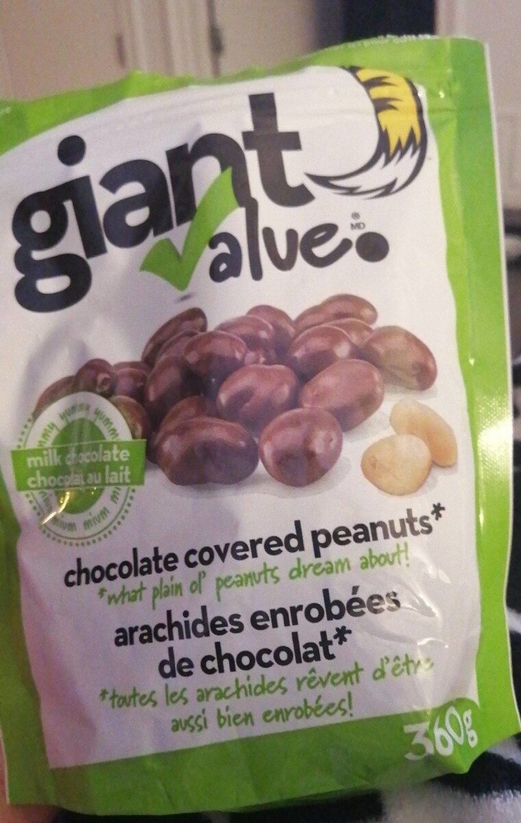 Chocolate covered peanuts - Produit