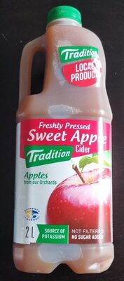Sweet apple cider - Product - fr