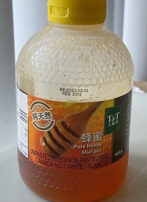t&t pure honey - Product - fr