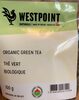 Organic green tea - Product