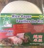 Rice paper - Product