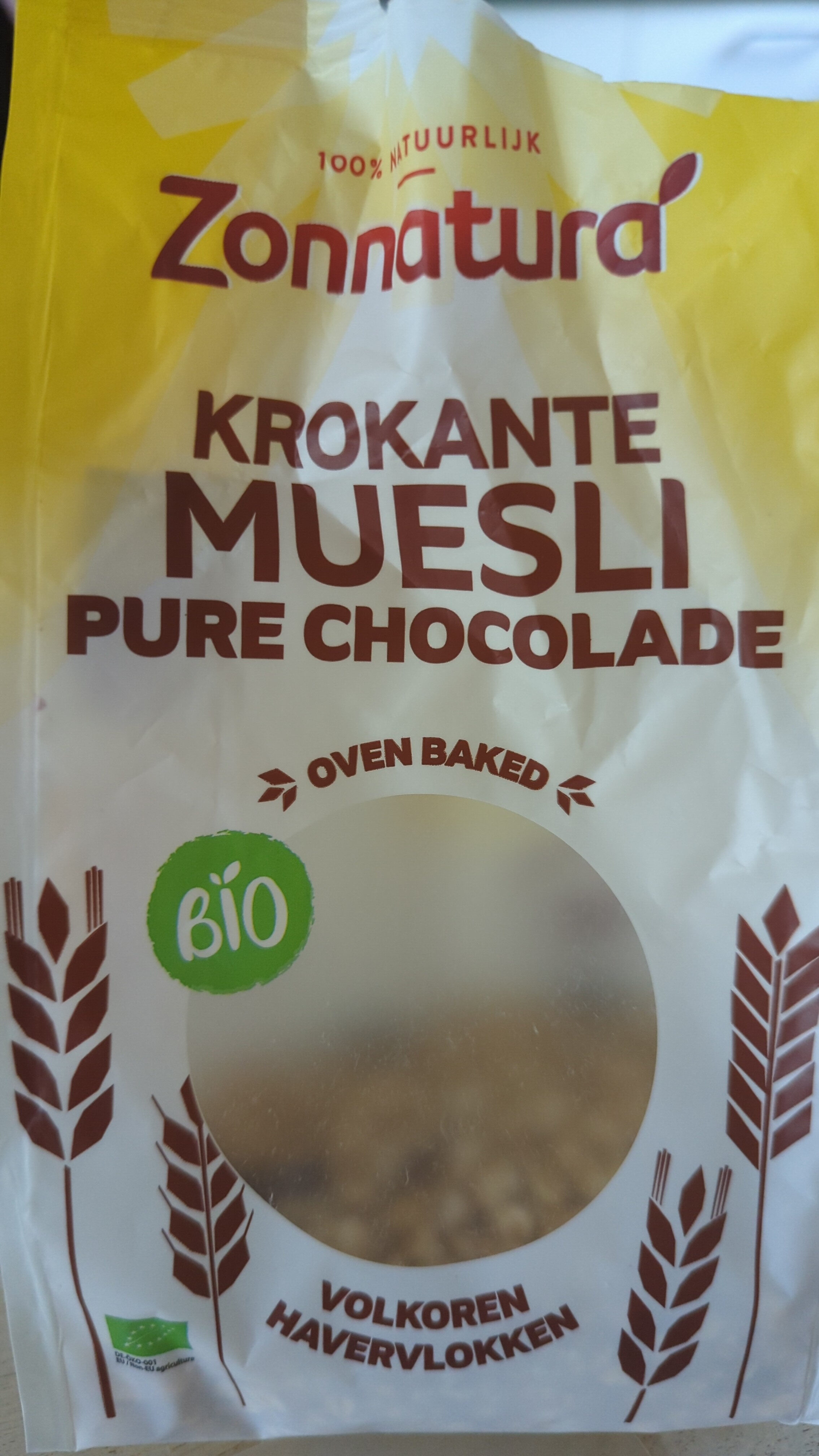 Krokante Muesli pure chocolade - Produkt - nl