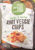 Garlic and Herbs Roots veggie chips - Product