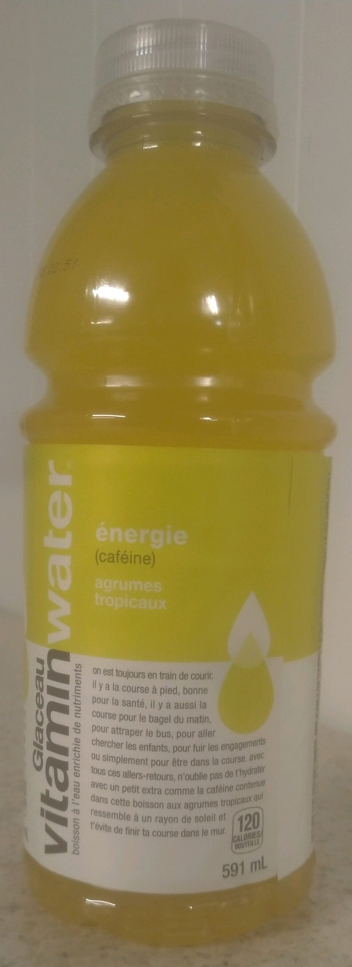 Energy Tropical Citrus VitaminWater - Produit