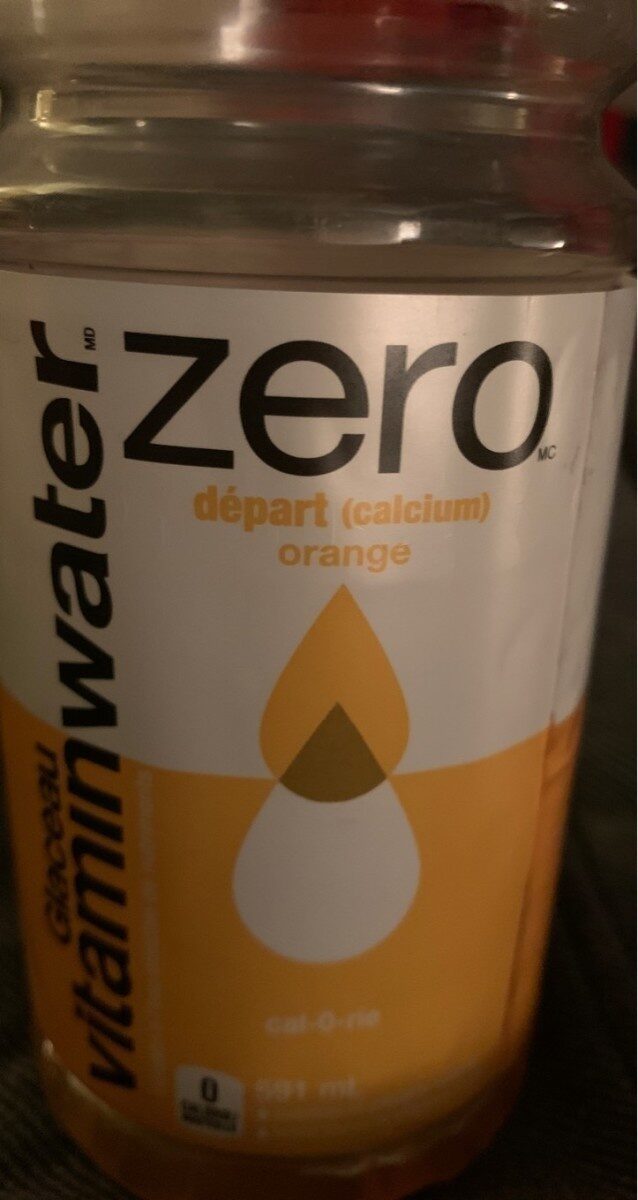 Vitaminwater zero orange - Prodotto - en