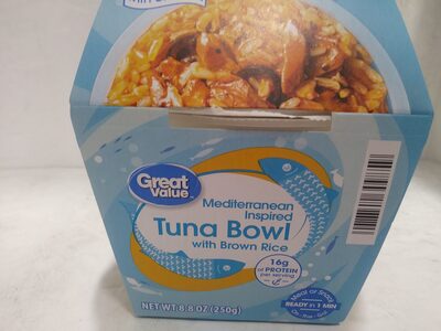Mediterranean Inspired Tuna Bowl with Brown Rice - Product