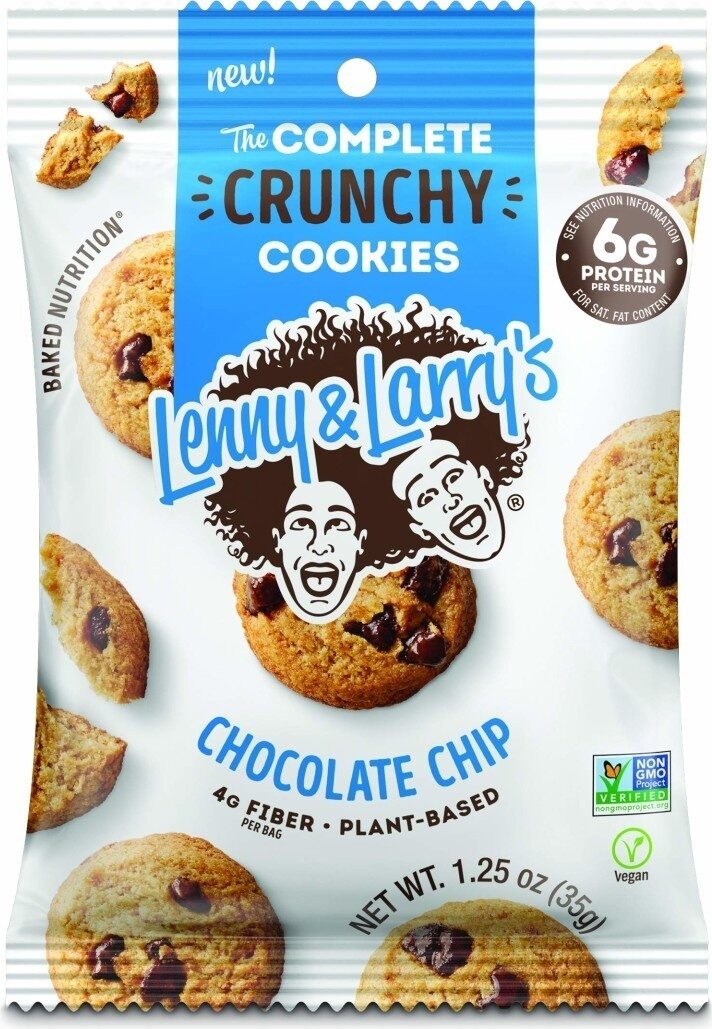 The complete crunchy cookies chocolate chip vegan - Producto - en