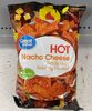 Hot nacho cheese tortilla chips naturally flavored - Product