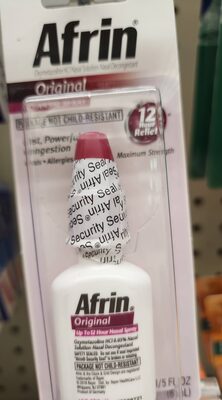 Afrin nasal spray peg - Product