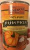 100% pure pumpkin - Produit