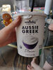 Plain aussie greek lowfat yogurt - Product