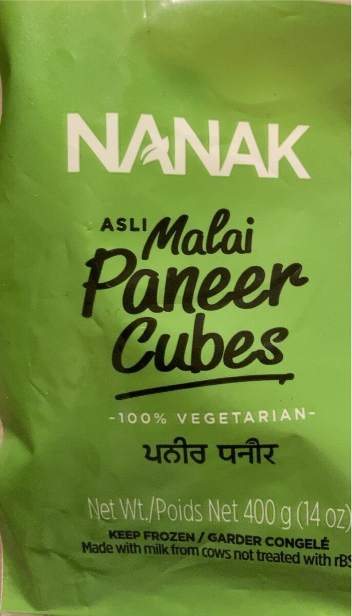 Paneer cubes - Product - fr