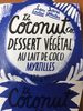 Dessert vegetal myrtilles - Producto