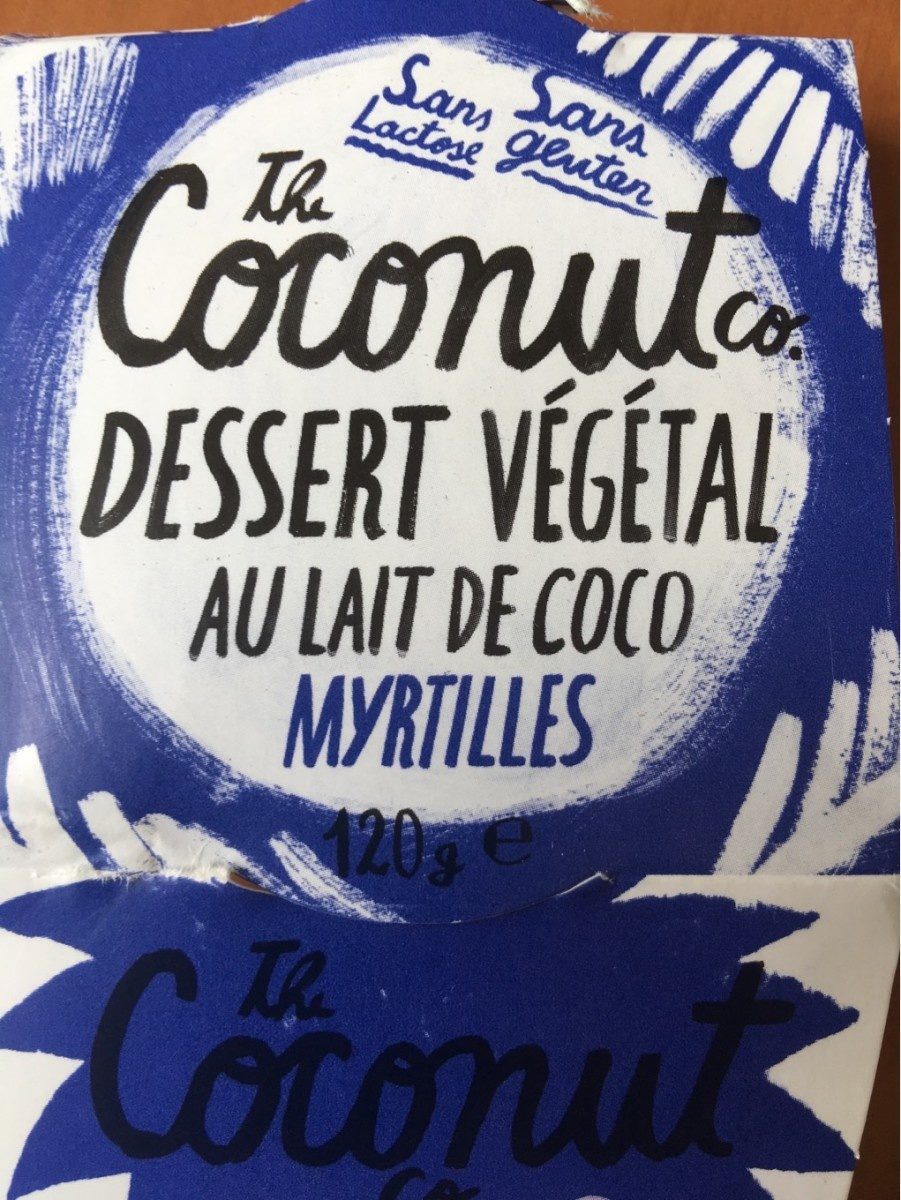 Dessert vegetal myrtilles - Producto - fr
