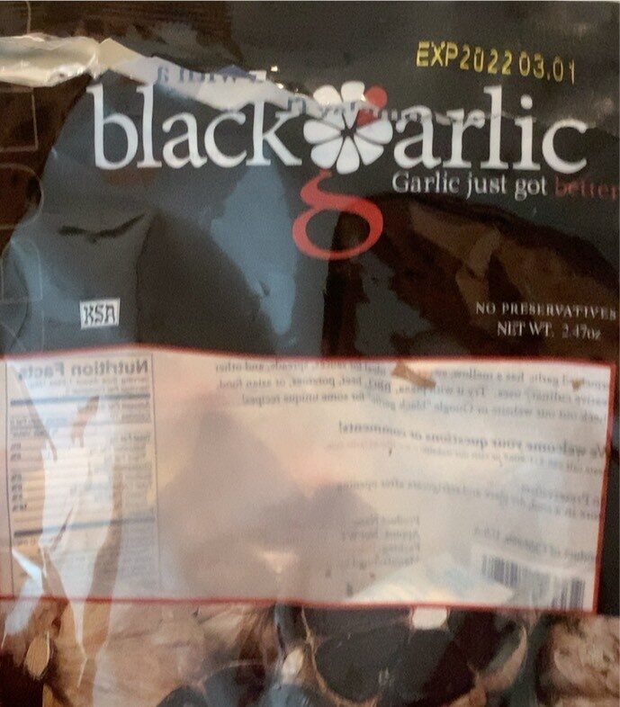 Black garlic - Product