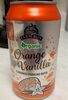 Organic orange vanilla sparkling water - Produit