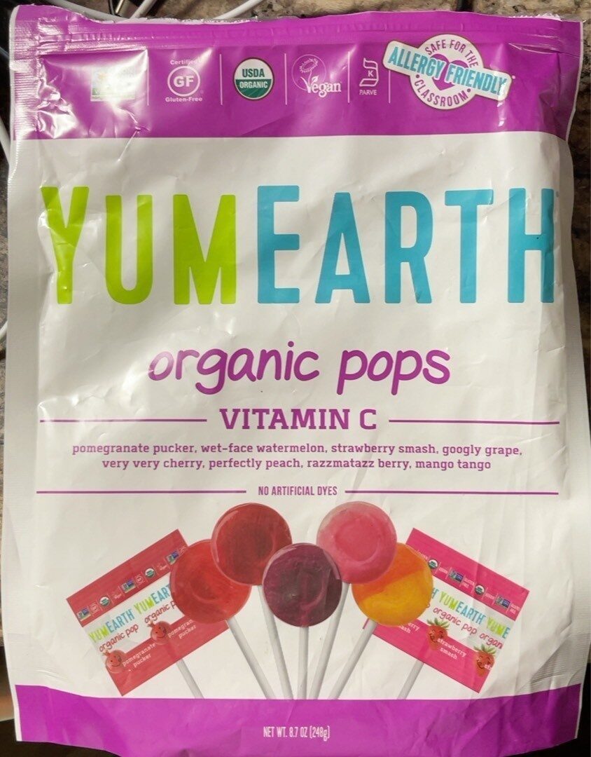 Organic vitamin c lollipops - Producto - en