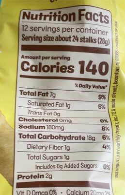 Cauliflower Stalks - Voedingswaarden - en