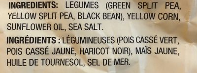 Bean Crisps - Ingredients