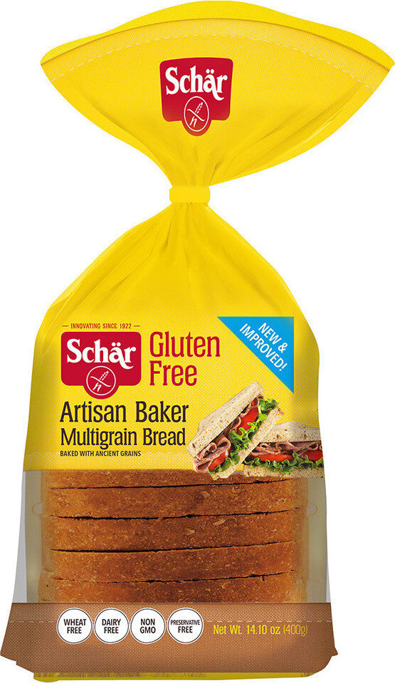 Schr gluten free artisan baker multigrain bread - Product