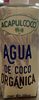 Agua De Coco Natural Organica 330 ML. - Producto