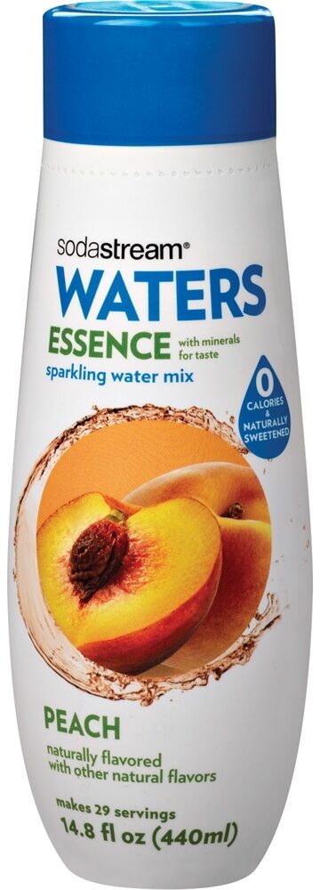 Waters essence, sparkling water mix, peach - Produkt - en