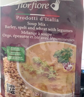 Barley, Spelt & wheat soup - Produit