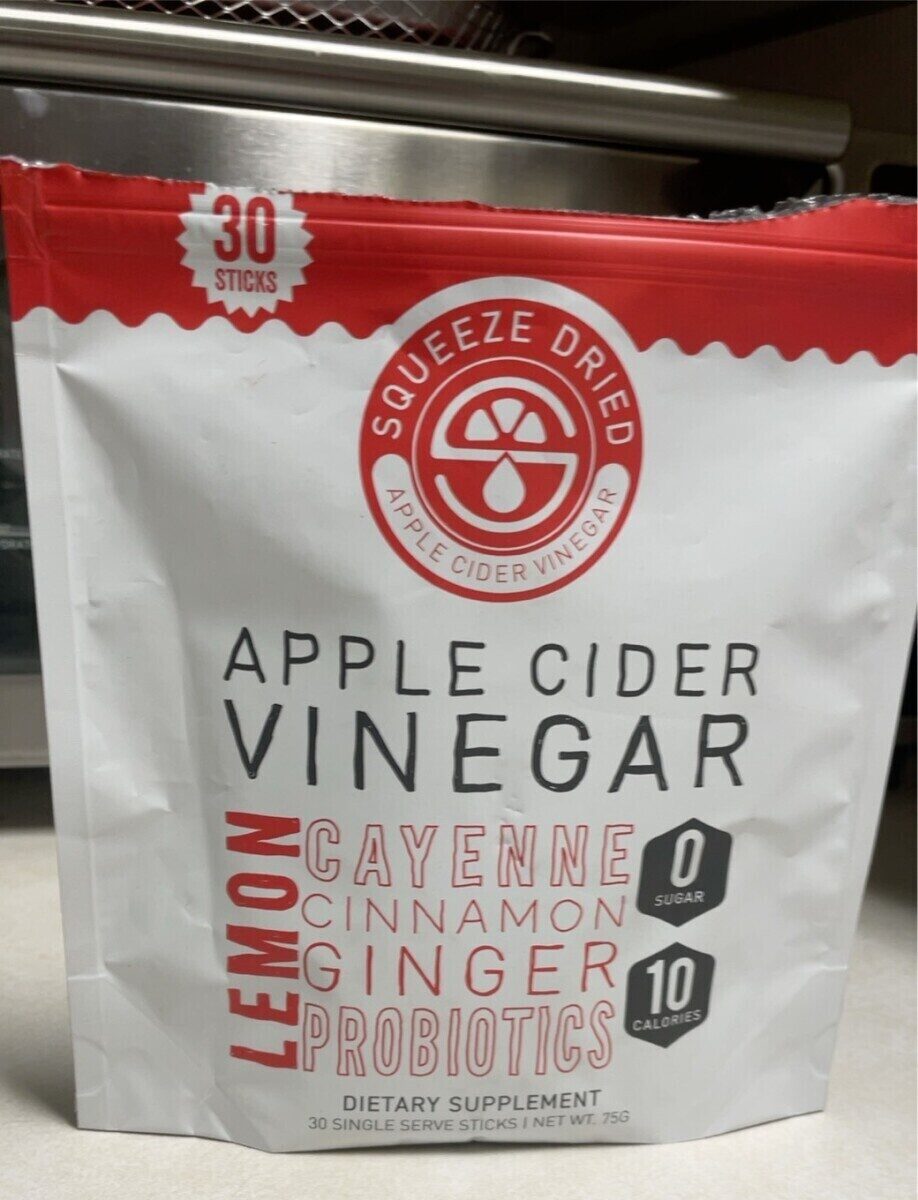 Squeeze dry apple cider vinegar - Product